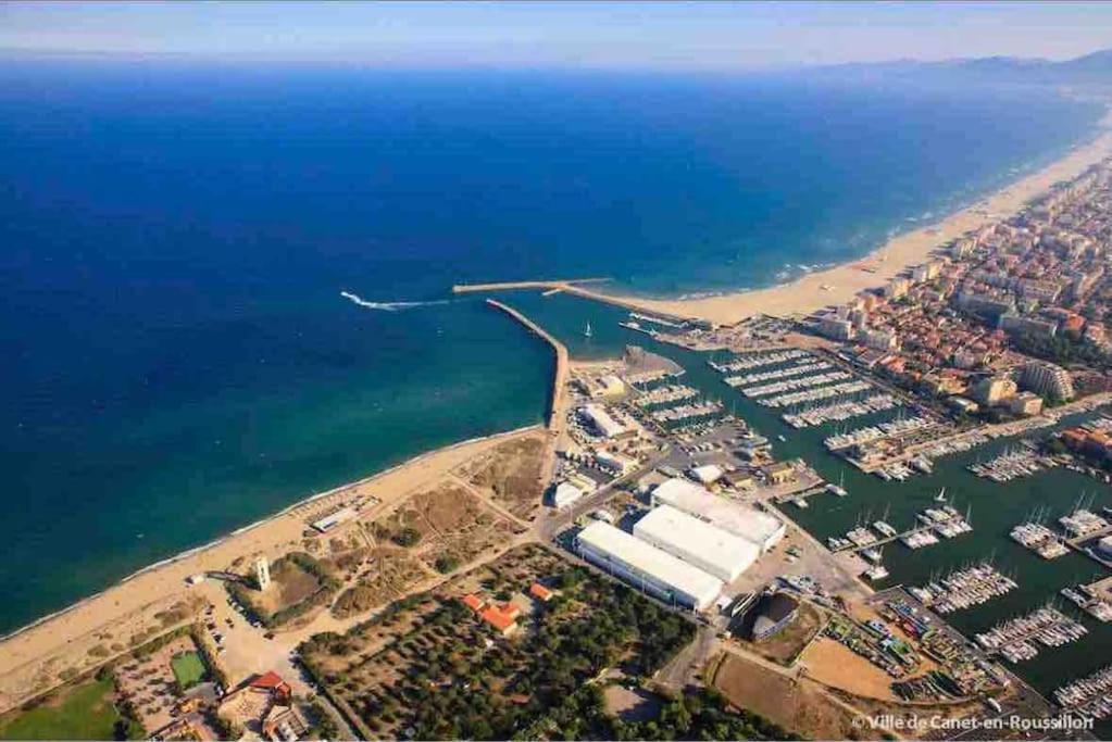 Evasion - Superbe Vue Mer ! Canet-en-Roussillon Exteriör bild